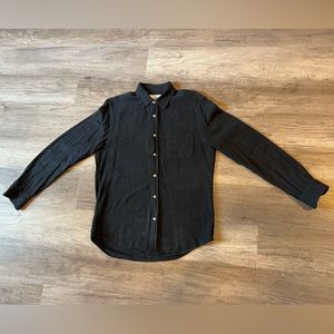 Portuguese Flannel Shirt - Charcoal (M)